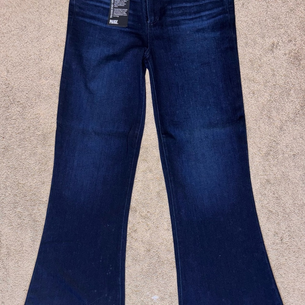 Paige Genevieve modern high rise flare jean